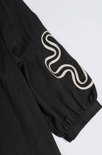 NAKED ZEBRA ETTA BLOUSE