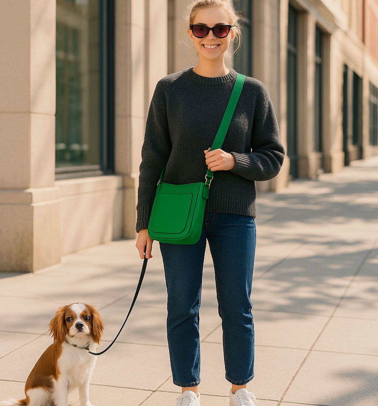 AHDORNED MADELYN MINI MESSENGER BAG