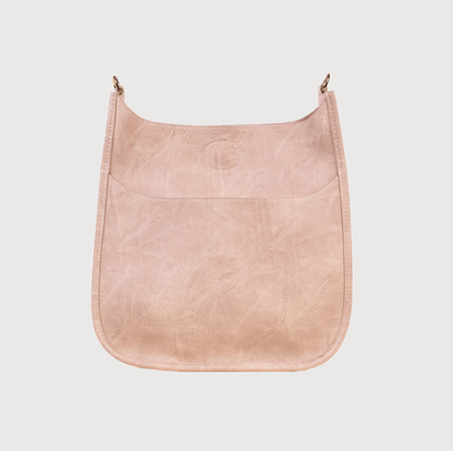 AHDORNED CLASSIC VEGAN LEATHER MESSENGER BAG