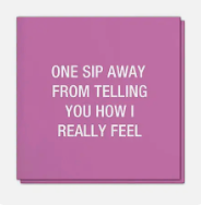 ABOUT FACE DESIGNS COCKTAIL NAPKINS