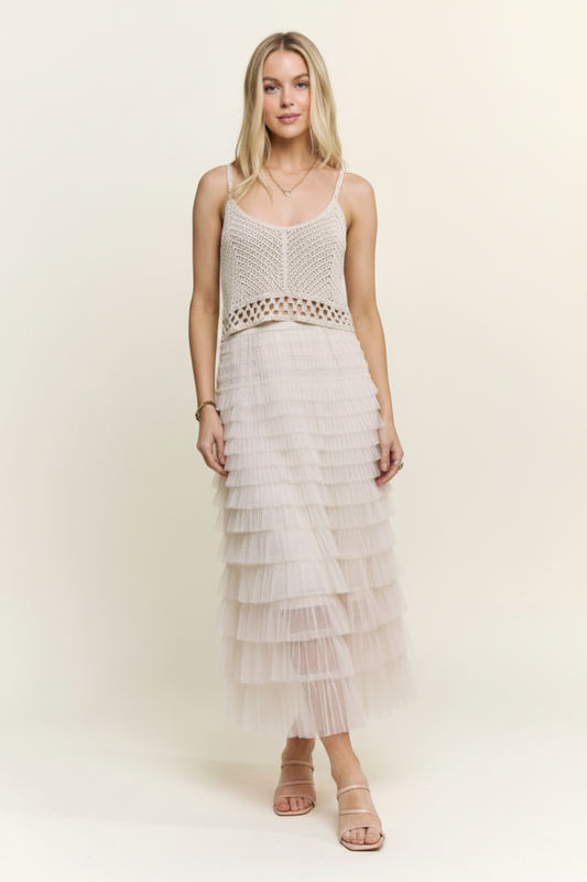 KLD TULLE ME ABOUT IT DRESS