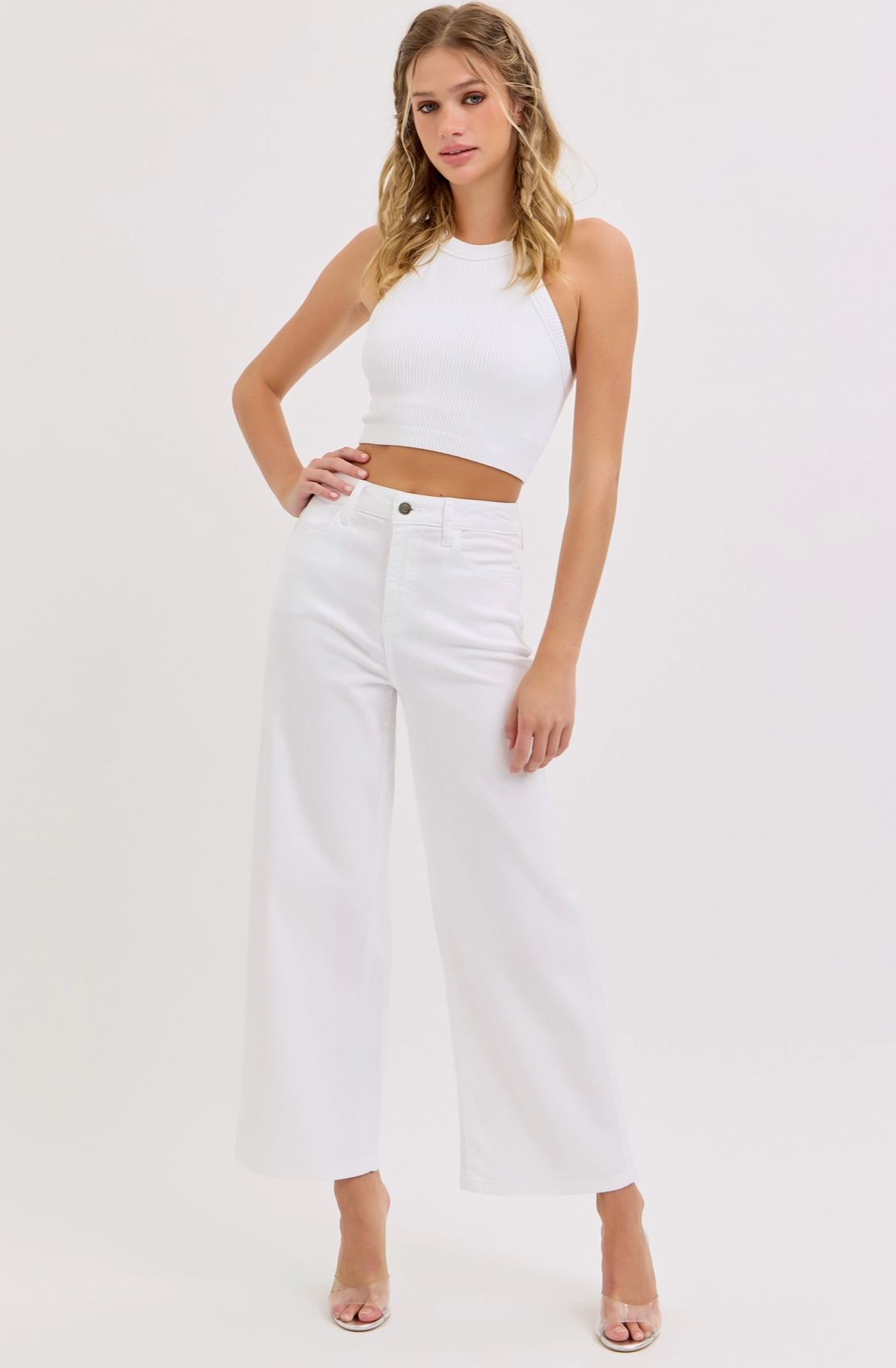 CELLO ANNA WHITE JEANS
