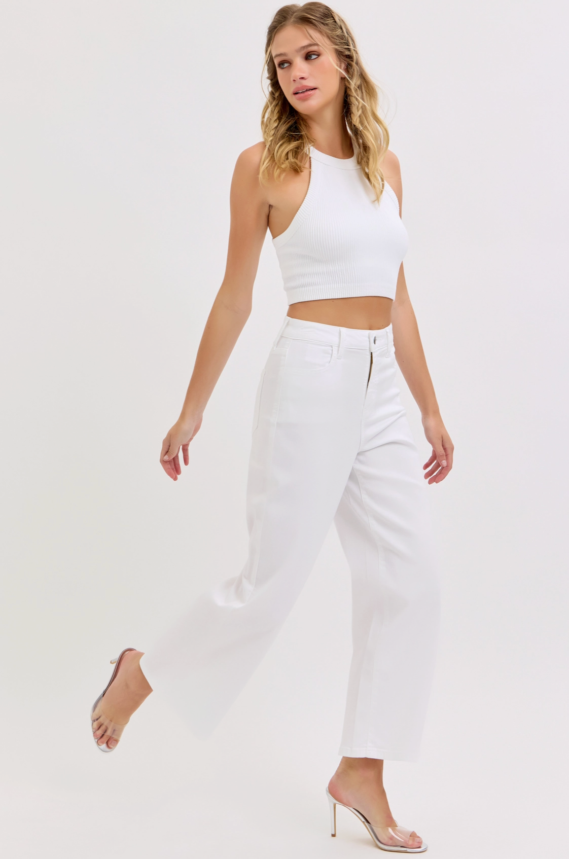 CELLO ANNA WHITE JEANS