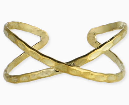 ZAD GOLDEN RING CUFF BRACELET