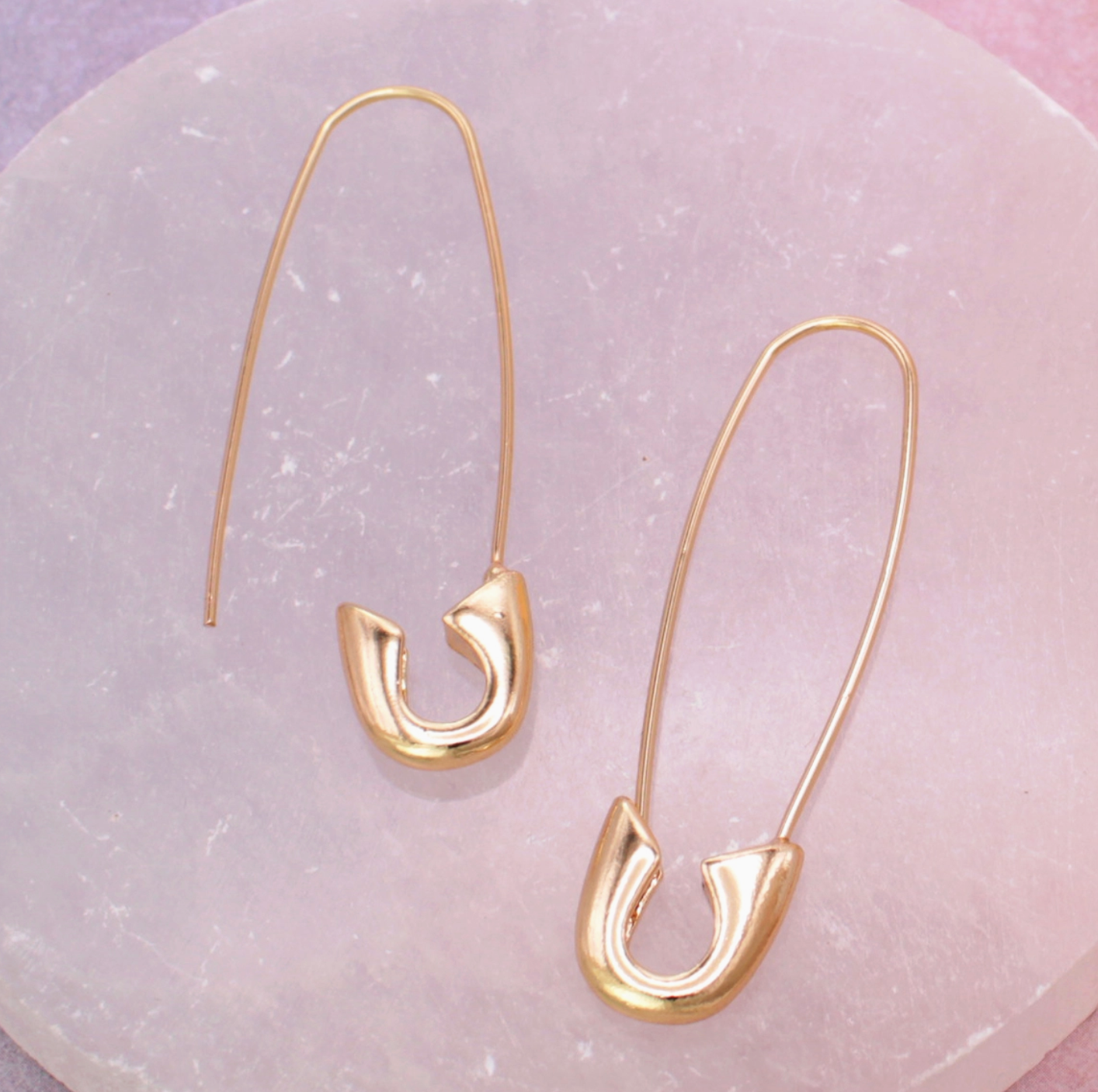 ZAD SAFETY PIN EARRINGS