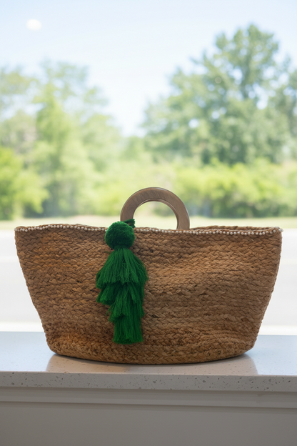 CHLOE & LEX PENNY PEARL TOTE BAG