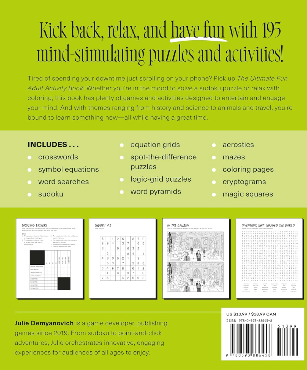 PENGUIN RANDOM HOUSE ULTIMATE ADULT ACTIVITY BOOK