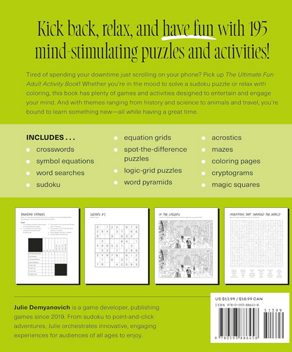 PENGUIN RANDOM HOUSE ULTIMATE ADULT ACTIVITY BOOK