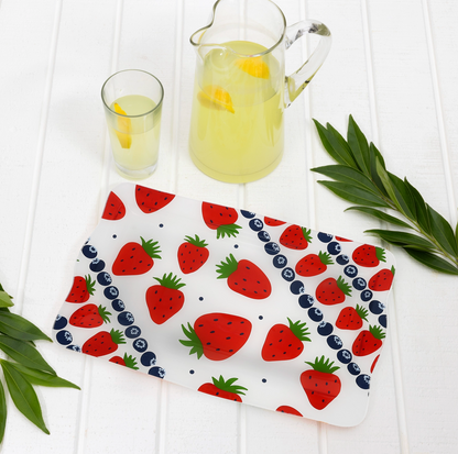 PAVILION STRAWBERRIES SERVING TRAY