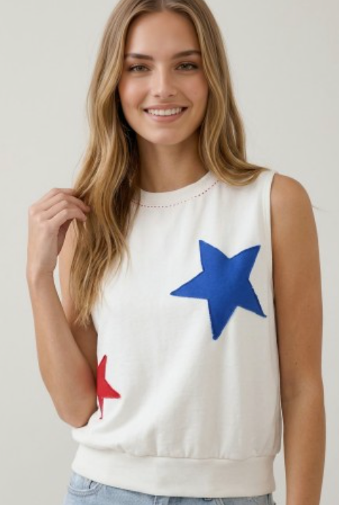 DOE AND RAE STARRY TOP