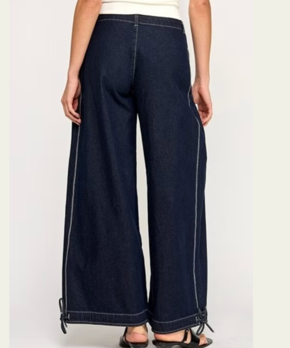 MISS LOVE BALLOON WIDE LEG PANTS