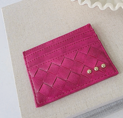 PRETTY SIMPLE MARIAH WOVEN CARD HOLDER