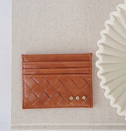 PRETTY SIMPLE MARIAH WOVEN CARD HOLDER