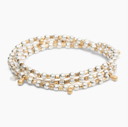 SCOUT MIXED METAL WRAP BRACELET