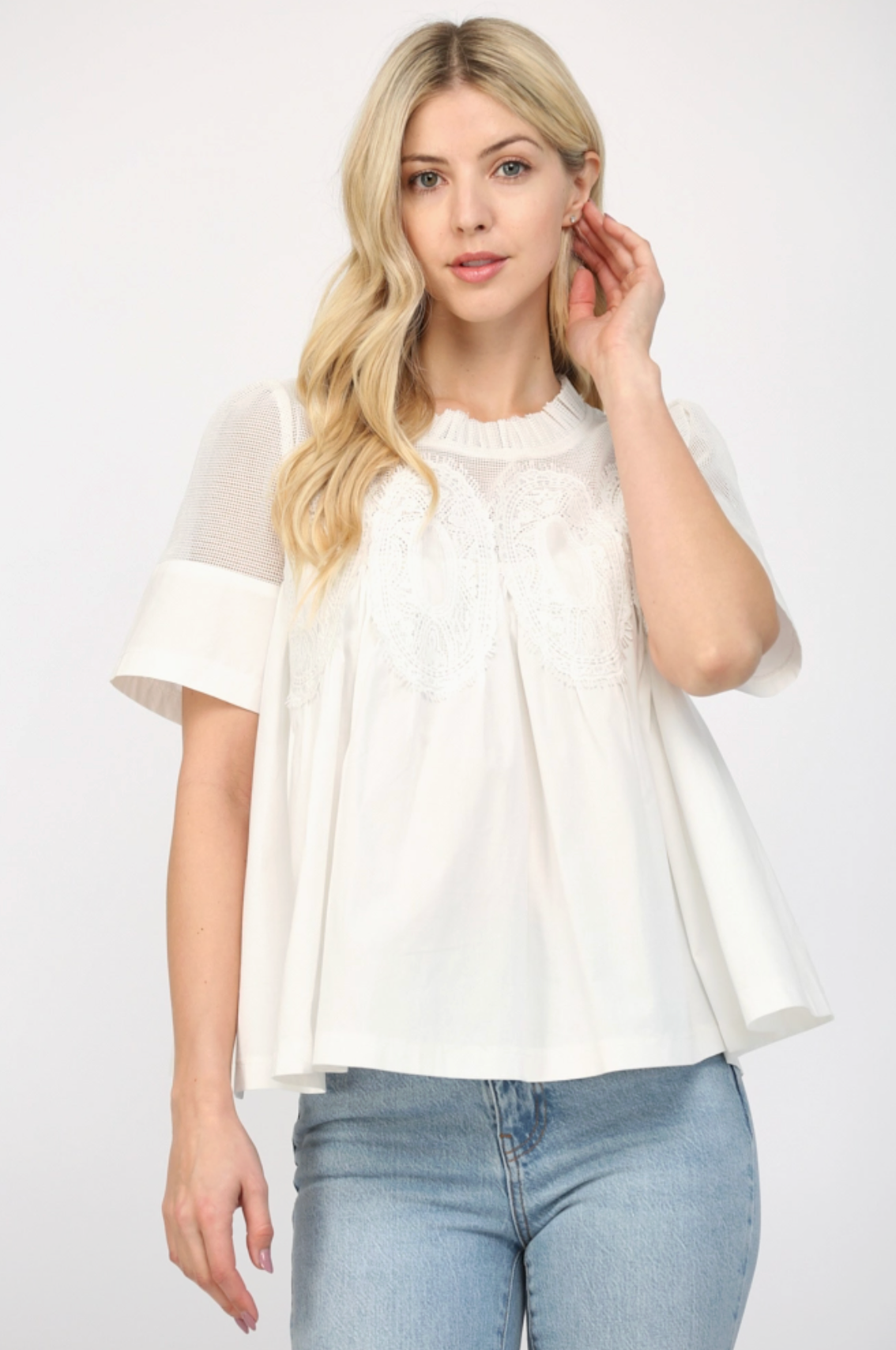 FATE LACE DAYDREAM TOP