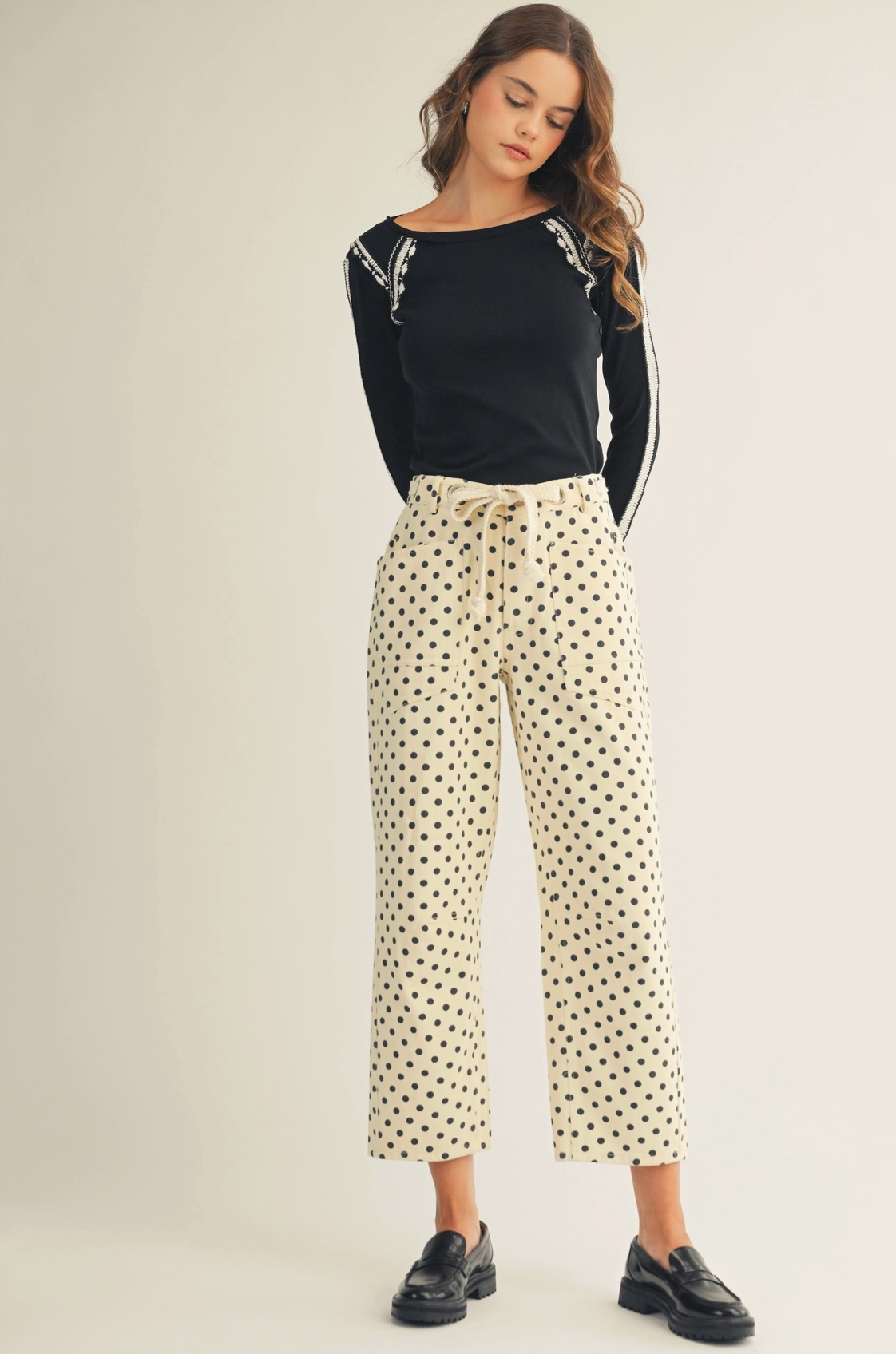 LOVLOV RAVEN LONG SLEEVE TOP