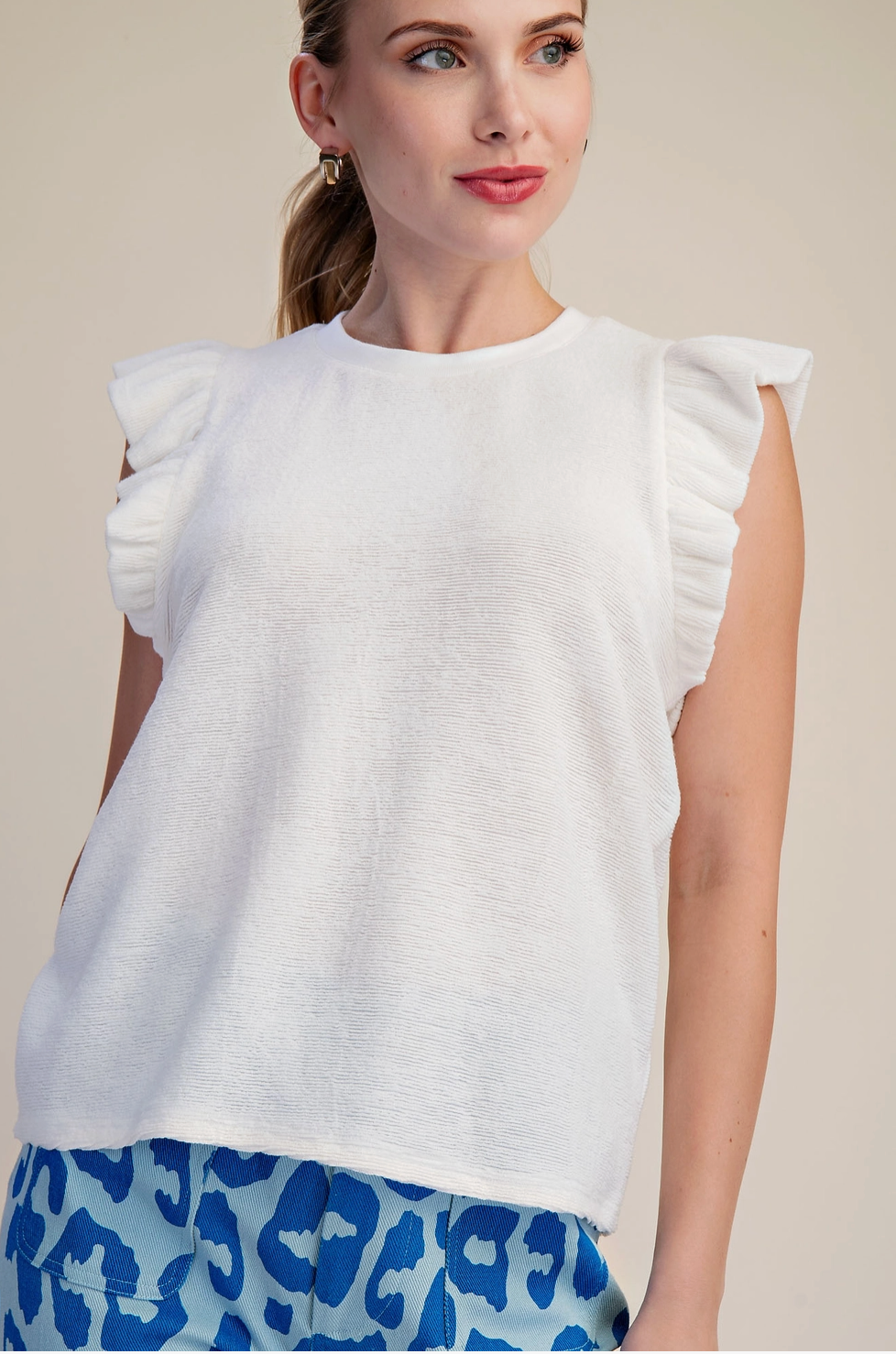 GLAM RUFFLE SOFTIE TANK