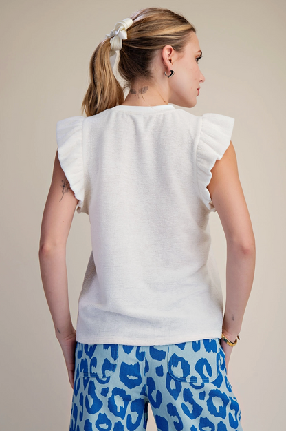 GLAM RUFFLE SOFTIE TANK