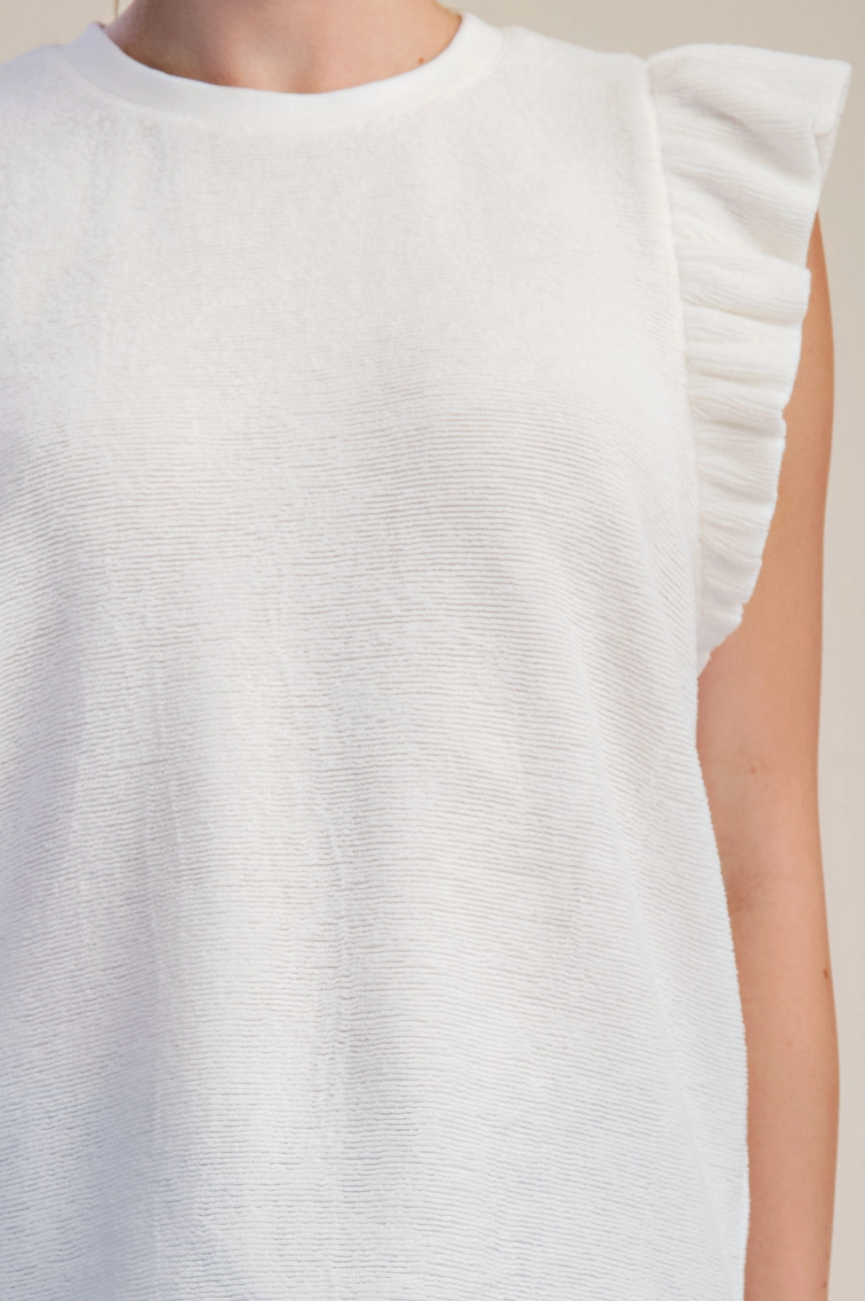 GLAM RUFFLE SOFTIE TANK