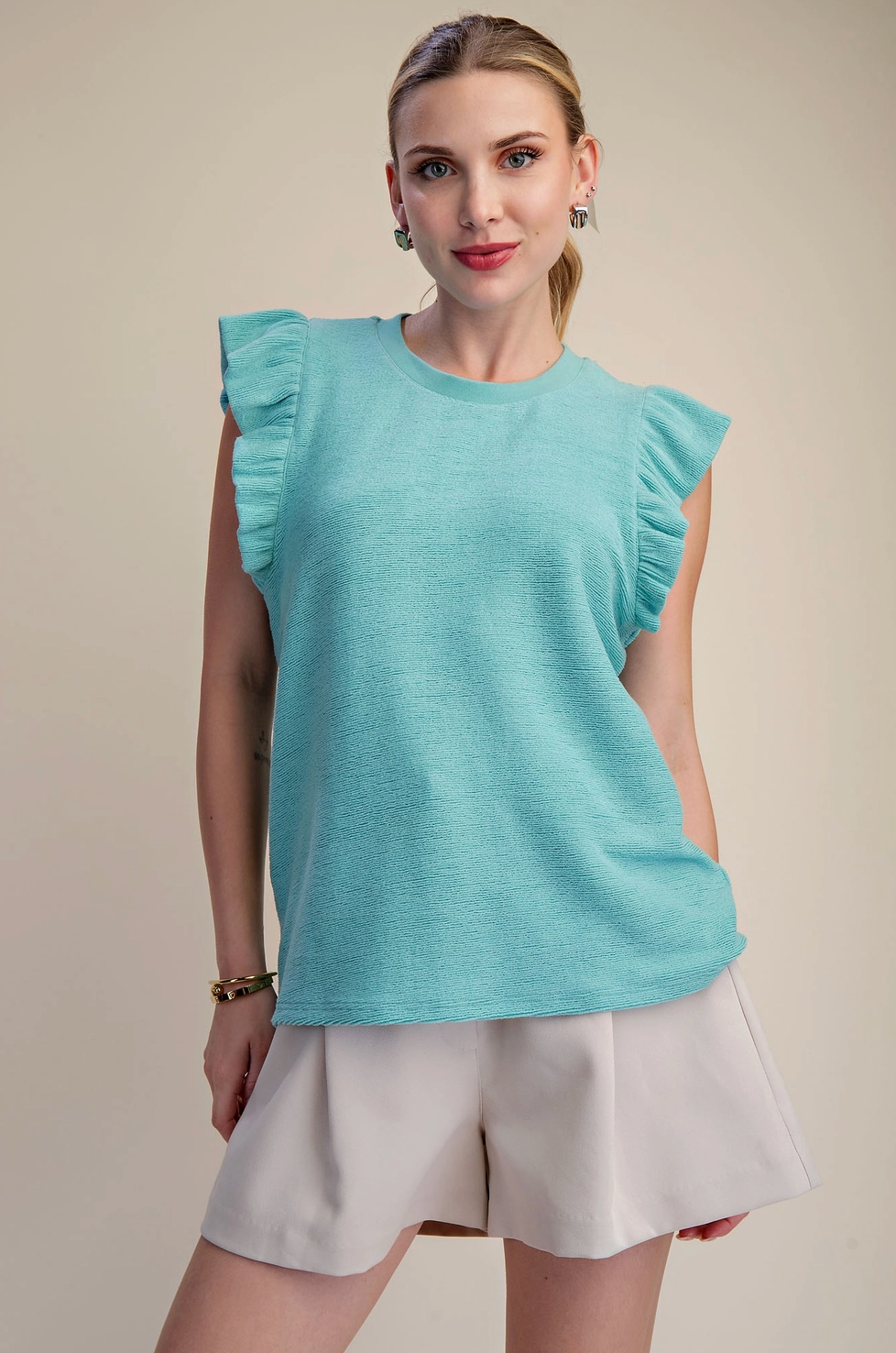 GLAM RUFFLE SOFTIE TANK