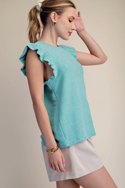 GLAM RUFFLE SOFTIE TANK