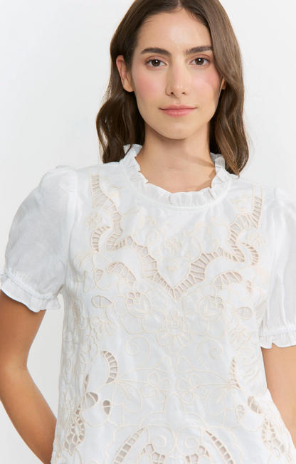 CAMELLIA SUMMER BLOOM BLOUSE