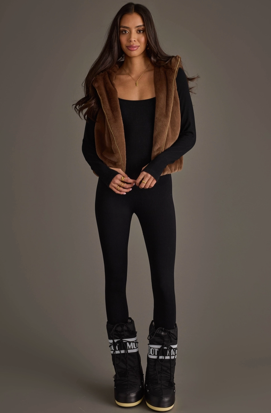 PANACHE COCOA CLOUD VEST