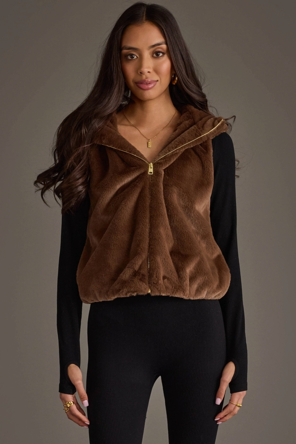 PANACHE COCOA CLOUD VEST