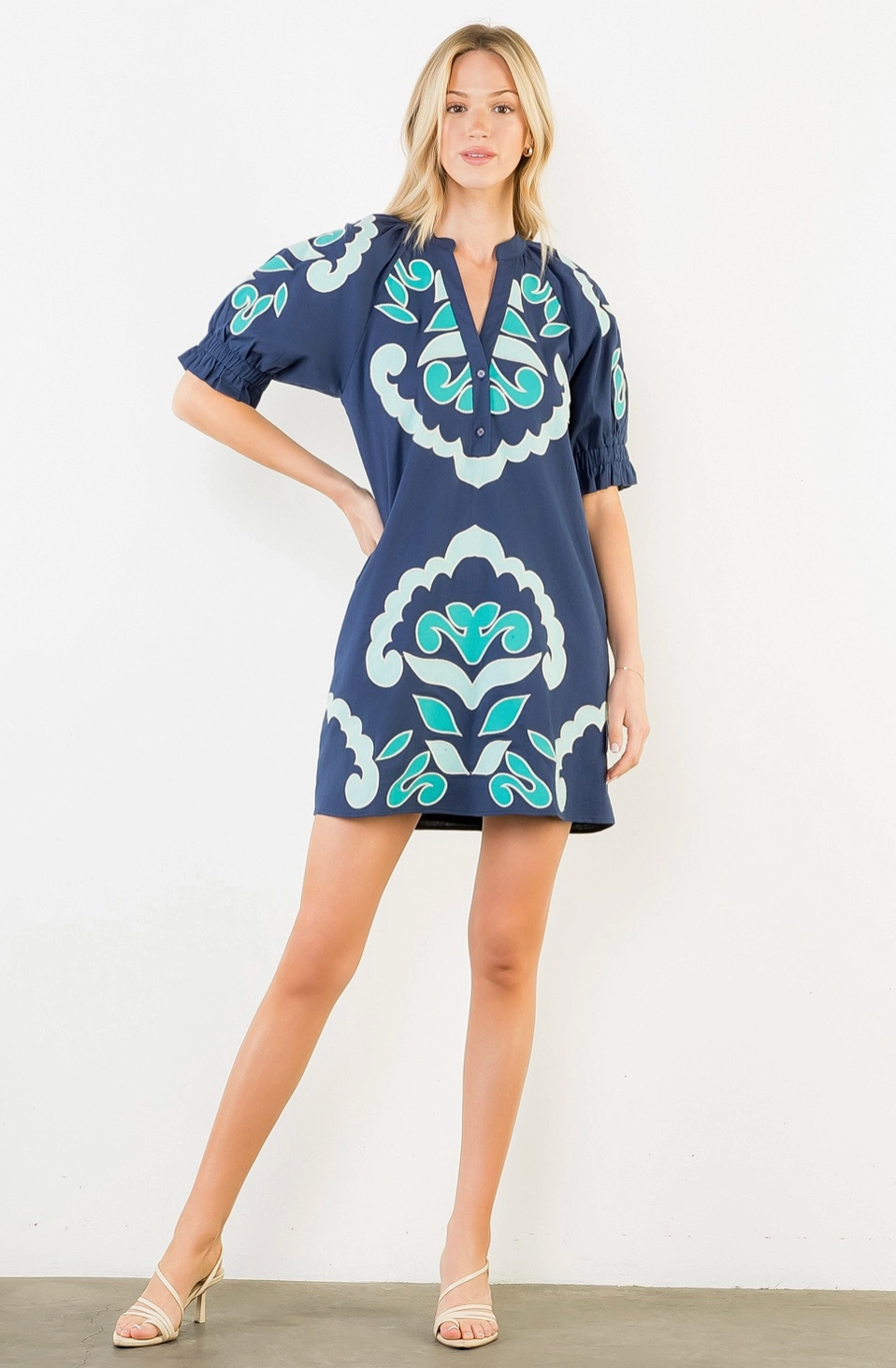 THML OCEANIA MINI DRESS