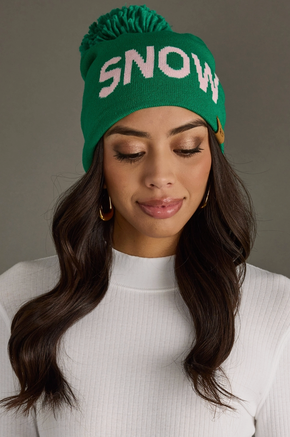 PANACHE SNOW COOL POM BEANIE