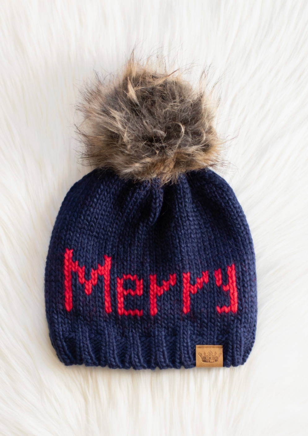 PANACHE VERY MERRY POM BEANIE