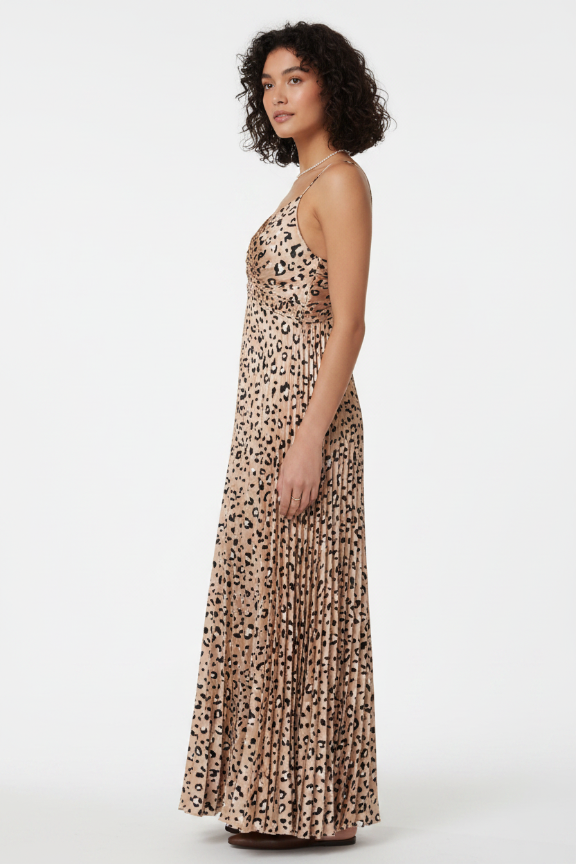 SKIES ARE BLUE LEO PARTY MAXI DRESS