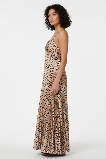 SKIES ARE BLUE LEO PARTY MAXI DRESS