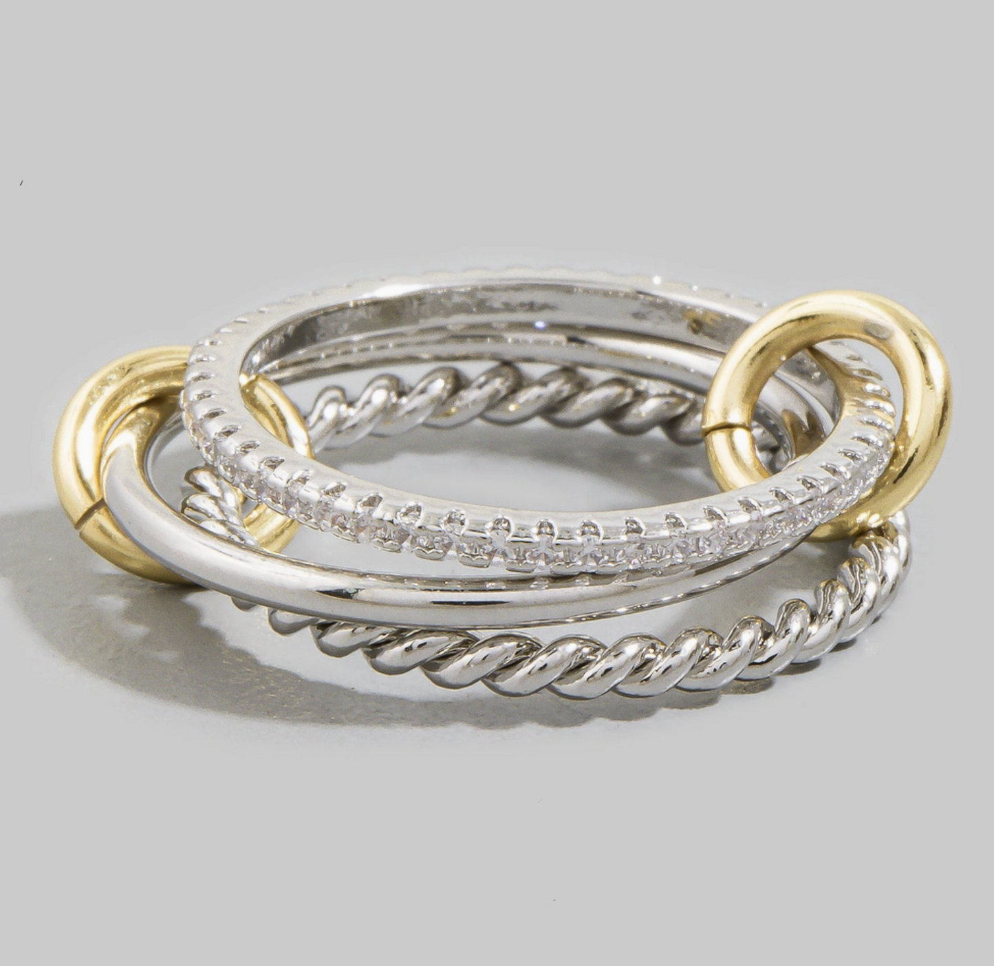 ANARCHY STREET STACKED RING SET