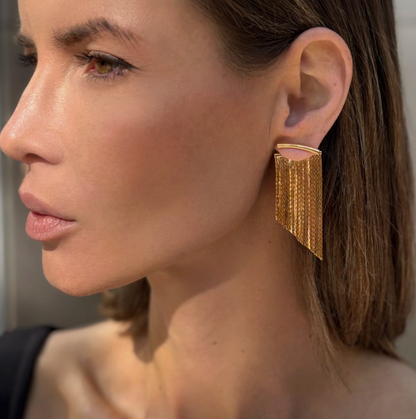 ADORNIA FRINGE EARRINGS
