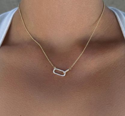 ADORNIA LINKED NECKLACE