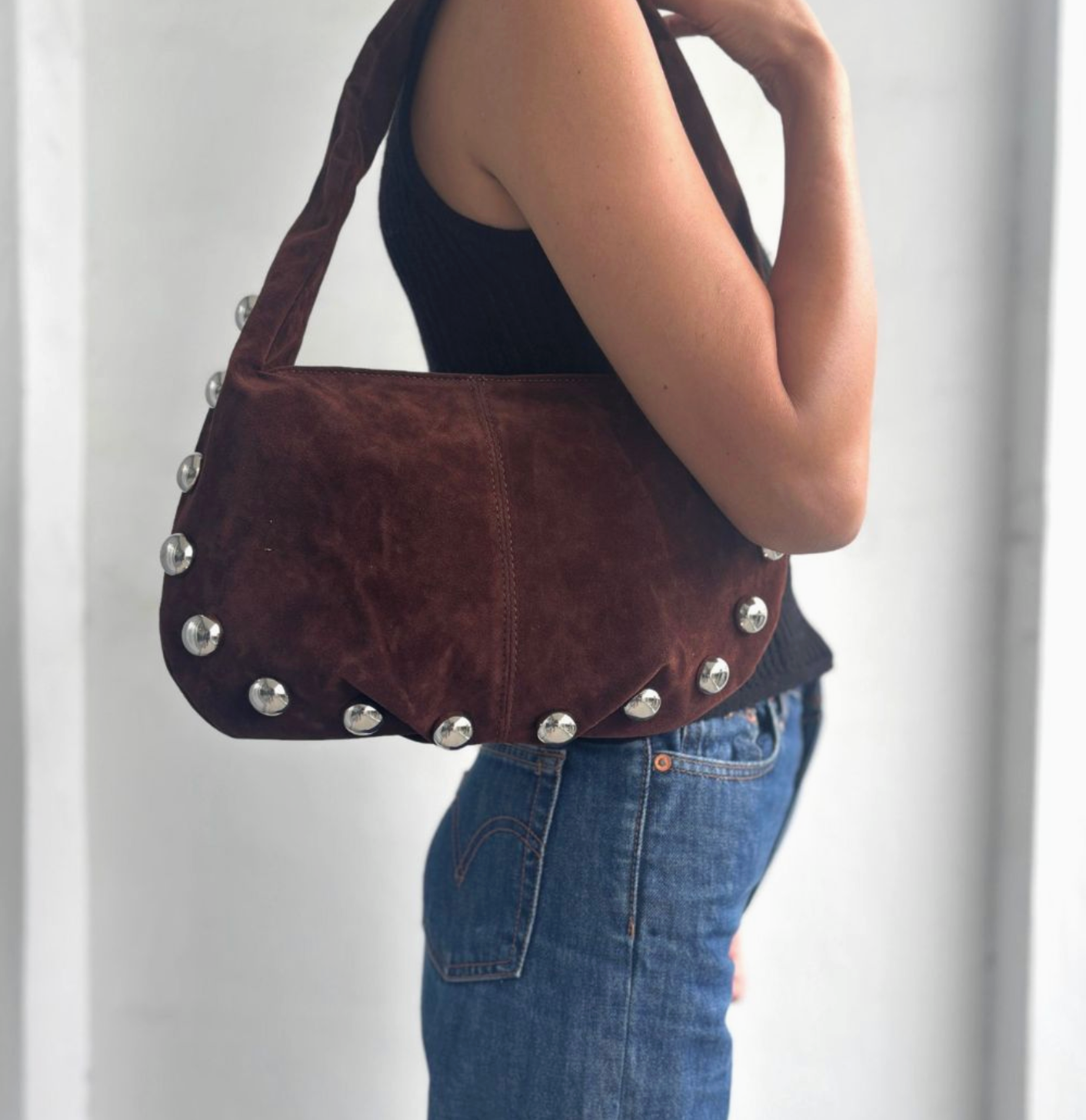 ADORNIA DEMI CRESCENT BAG
