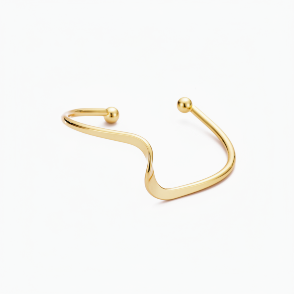 ADORNIA TOTALLY GOLDEN CUFF BRACELETS
