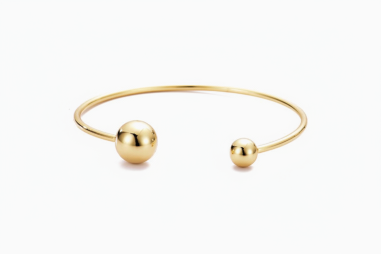 ADORNIA TOTALLY GOLDEN CUFF BRACELETS