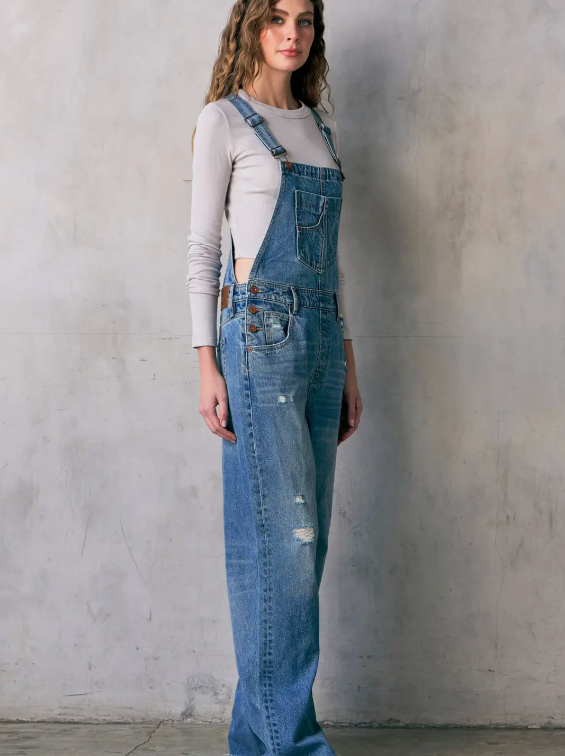 HIDDEN BRAND OTTIE OVERALLS
