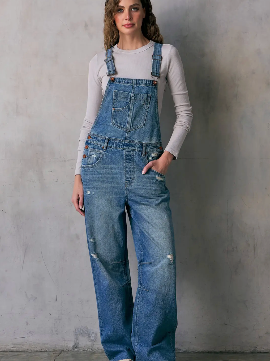 HIDDEN BRAND OTTIE OVERALLS