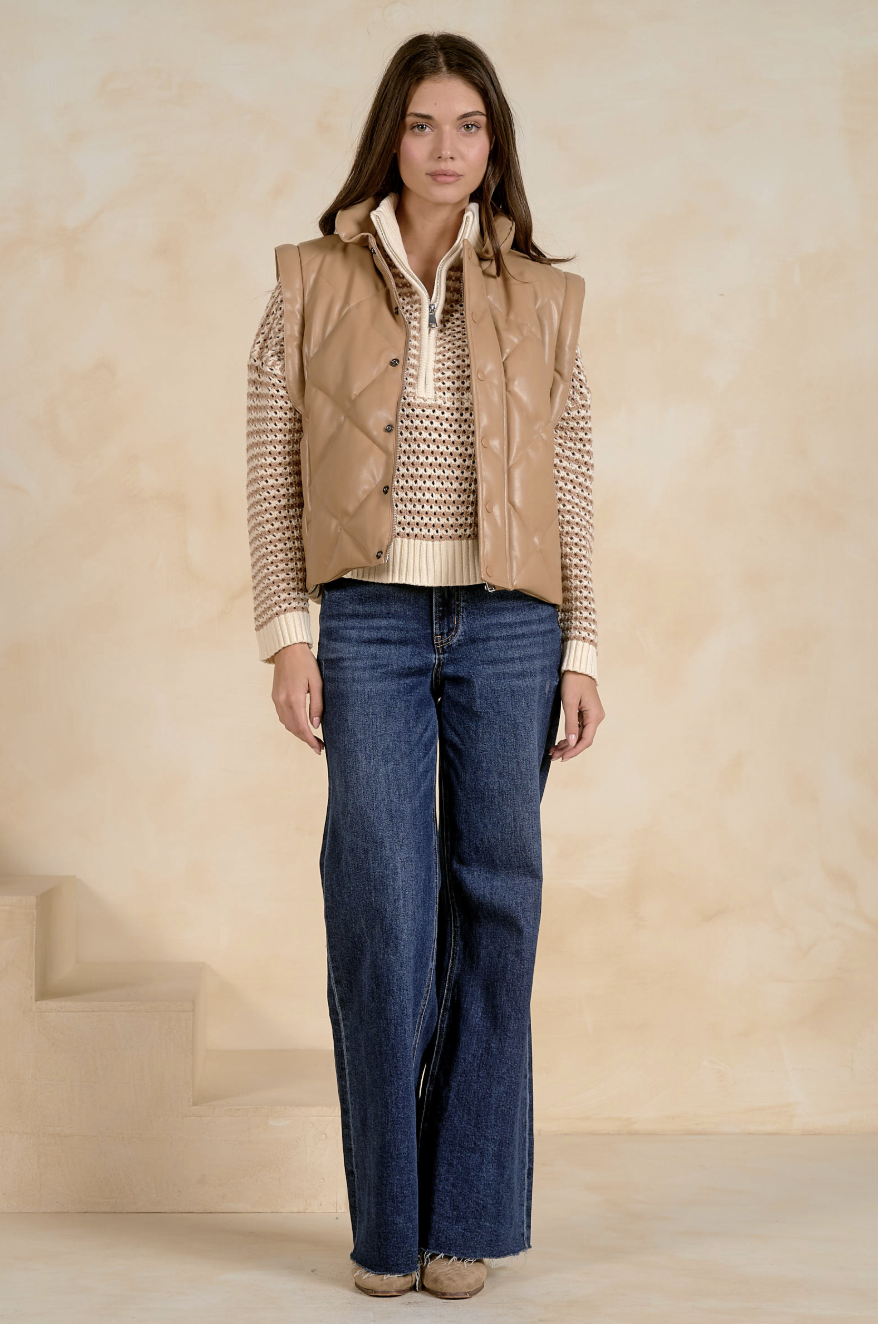 ELAN CARAMEL KISS VEST