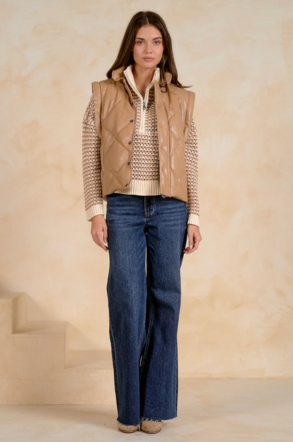 ELAN CARAMEL KISS VEST