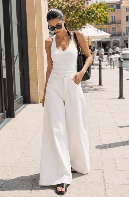 MISS LOVE PARKER WIDE LEG JEANS