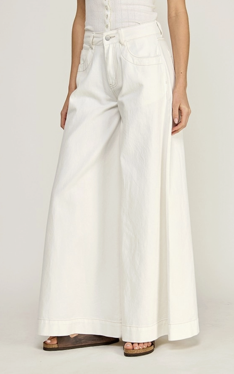 MISS LOVE PARKER WIDE LEG JEANS