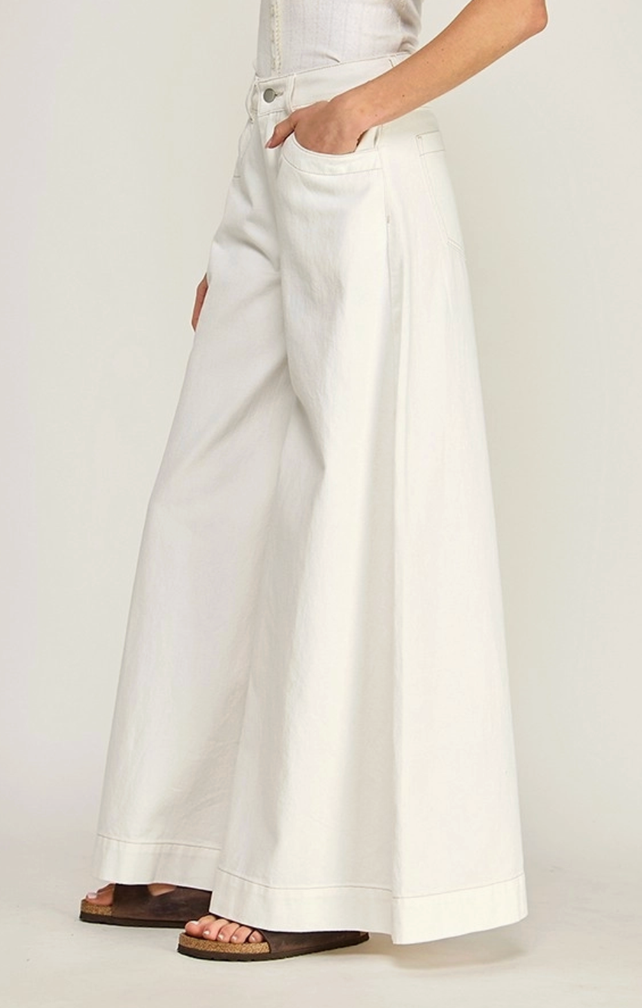 MISS LOVE PARKER WIDE LEG JEANS