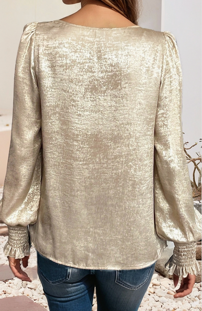 LITTLE DAISY CLOSET SHIMMER BLOUSE