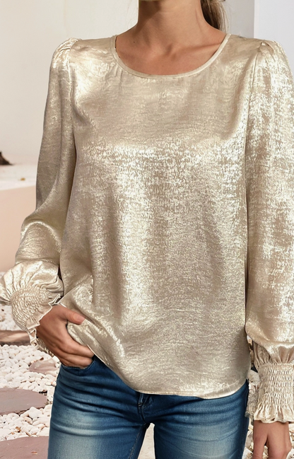 LITTLE DAISY CLOSET SHIMMER BLOUSE