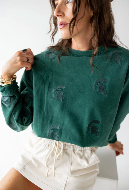 GAMEDAY SOCIAL RITTER REPEAT CREWNECK