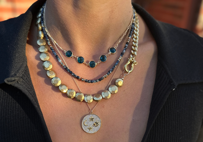 RACHEL NATHAN MINI BEADED NECKLACE